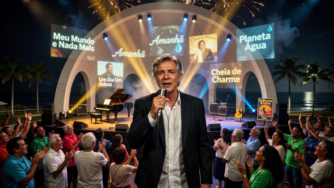 Guilherme Arantes Celebra 50 Anos de Carreira em Salvador