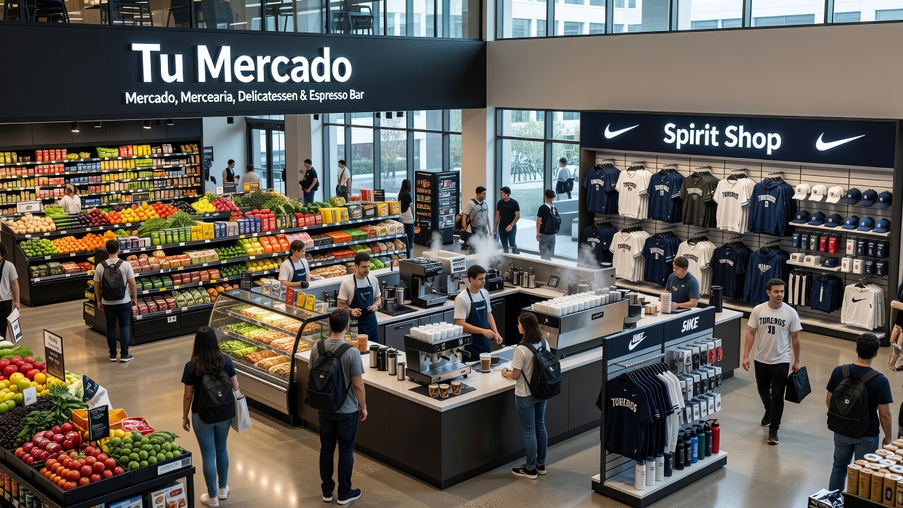 Tu Mercado leva conveniência e espírito esportivo ao campus universitário