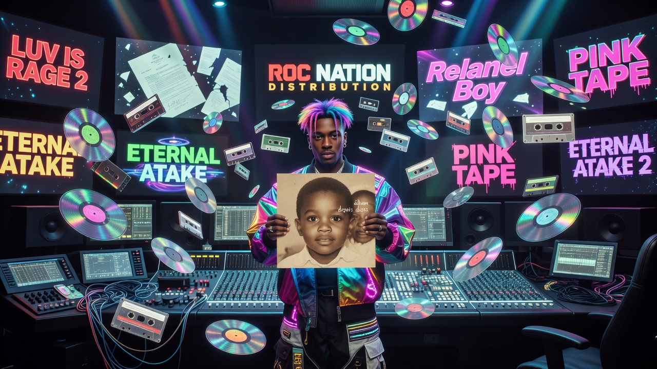 Novo álbum de Lil Uzi Vert já tem cem faixas em disputa
