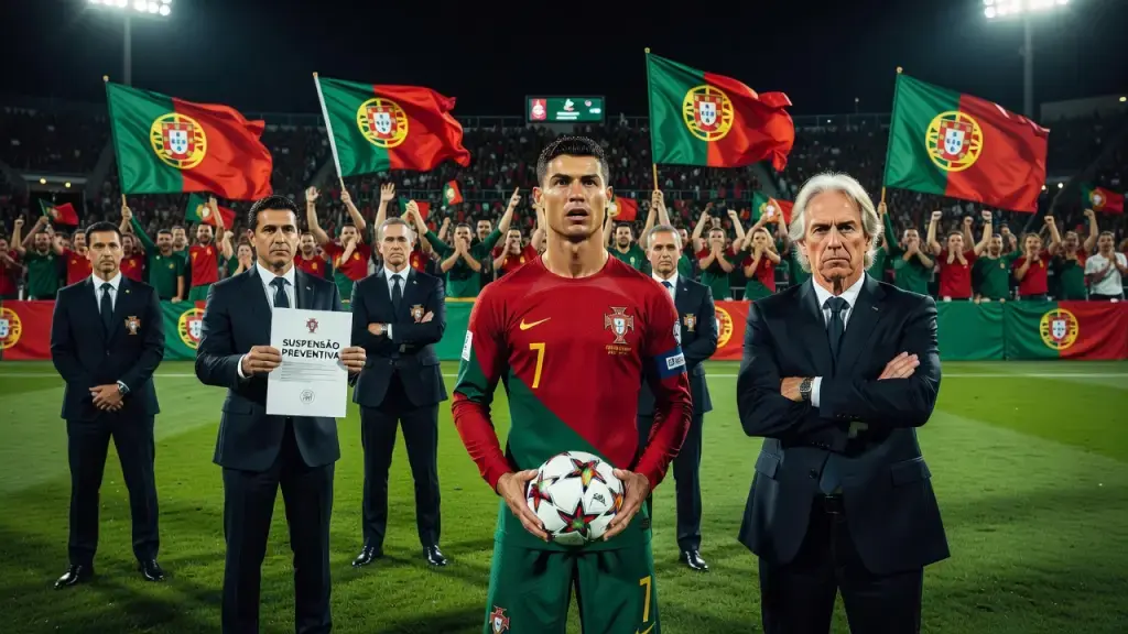Federação Portuguesa Torna Oficial Suspensão de Cristiano Ronaldo