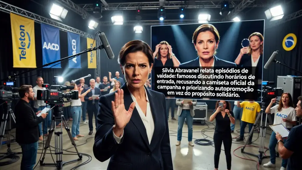 Chris Flores defende Silvia Abravanel sobre bastidores do Teleton